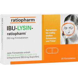 IBU LYSIN RATIOPHARM 293MG