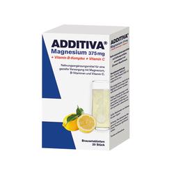 ADDITIVA MAG 375MG+VIT B+C