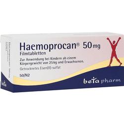 HAEMOPROCAN 50MG FTA